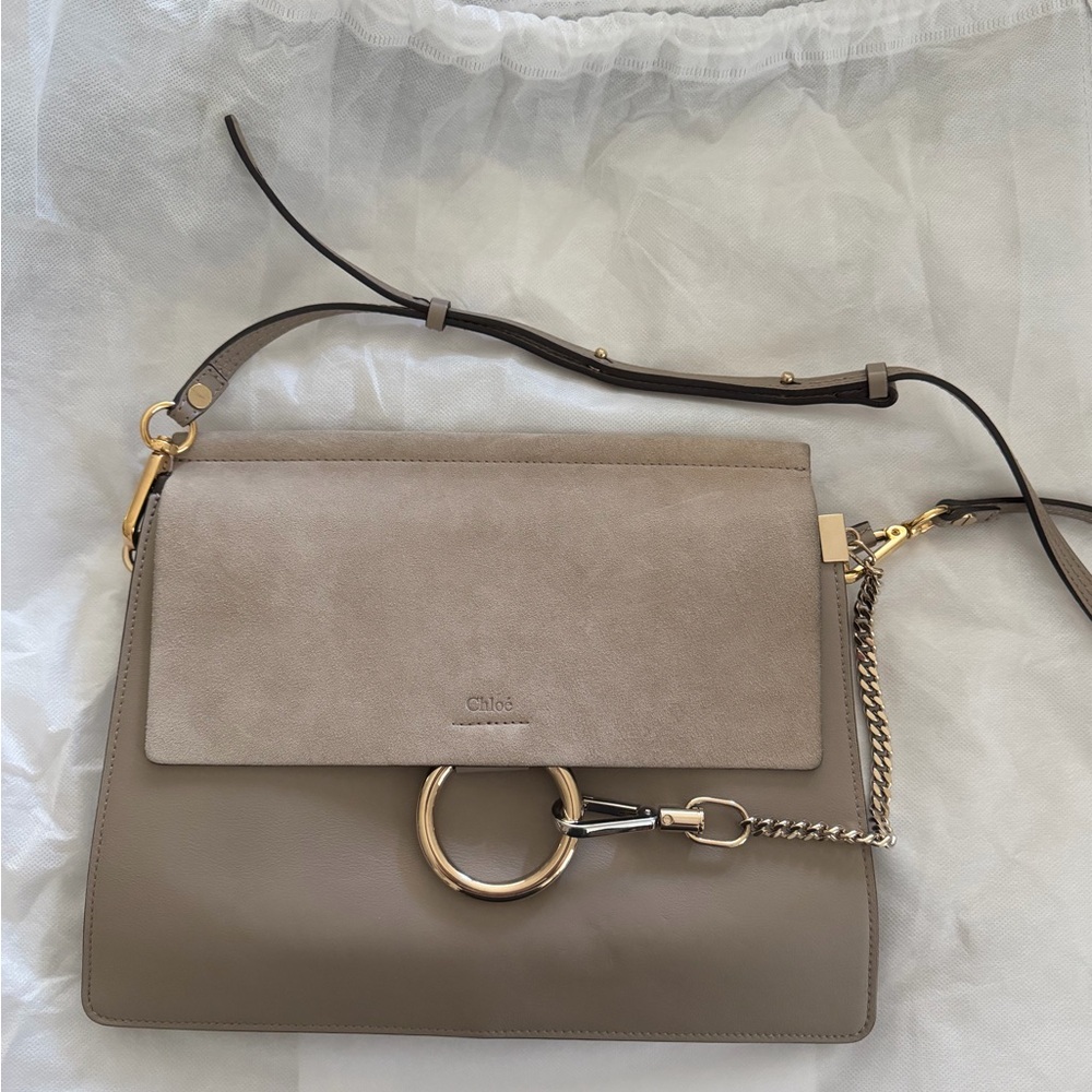 Chloe Faye Medium Bag with strap and authenticity card